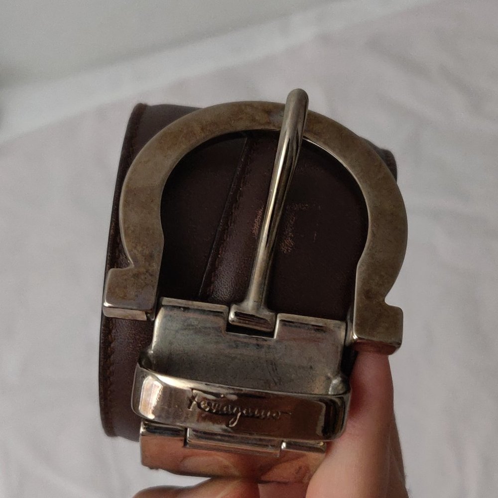 *moving sale* Authentic Salvatore Ferragamo Belt